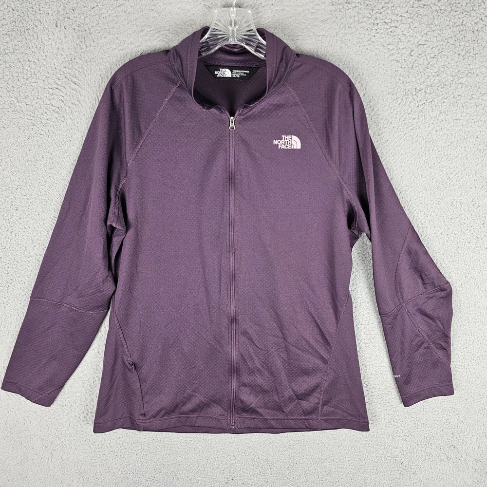 The North Face Pullover Women XL Purple NF0A37OI Quarter Zip Fleece Activewear